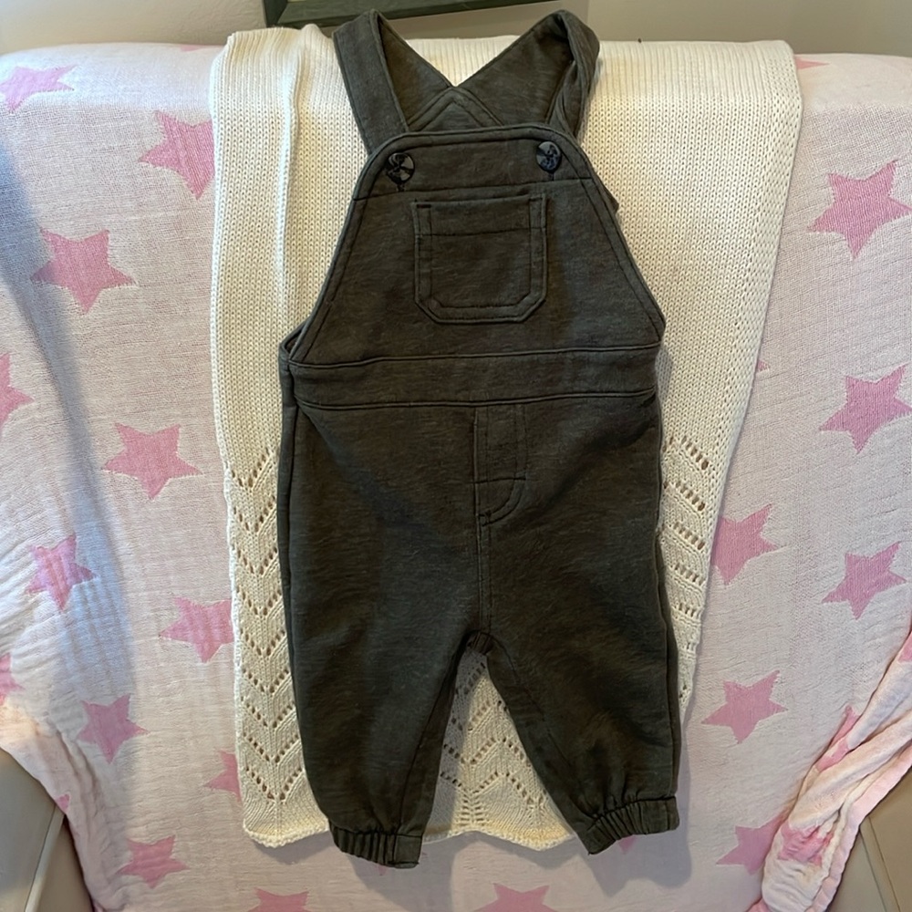Olive color Overalls